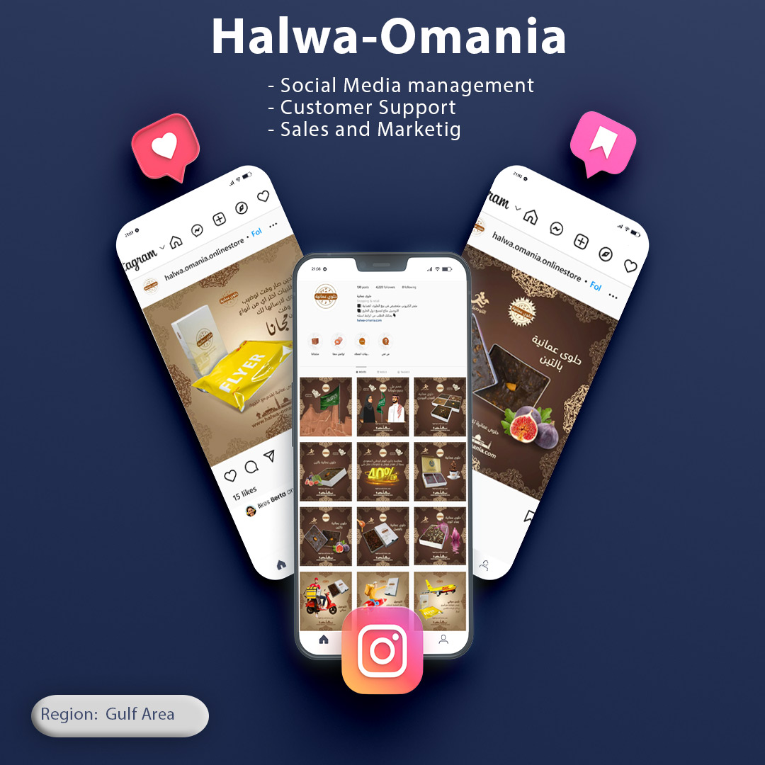 Logistic box Social Media